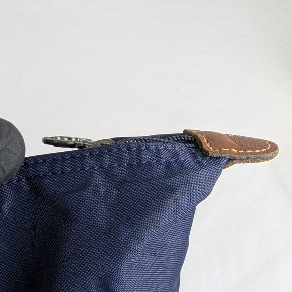 Longchamp Le Pliage Nylon Blue Handbag – Preloved, Original, Fast Shipping! - Picture 13 of 15